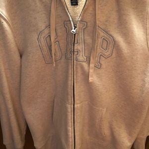 Woman’s light grey Sherpa lined hoodie size XL